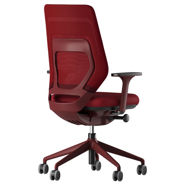 fm Asiento Bürodrehstuhl | rot | Komfort von fm Büromöbel