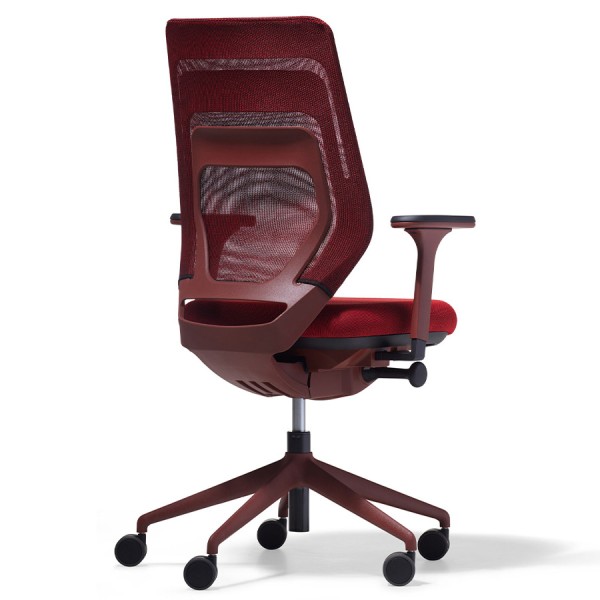 fm Asiento Bürodrehstuhl | rot | Konfigurator von fm Büromöbel