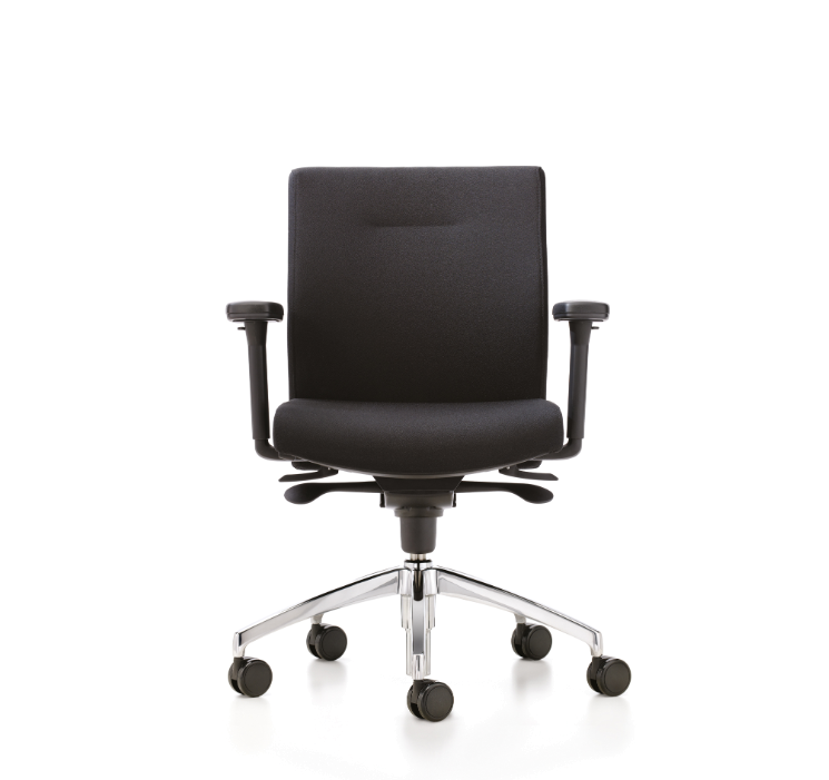 fm Büromöbel Startup II Bürodrehstuhl mit mittelhoher Rückenlehne von fm Büromöbel