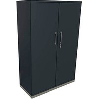 fm Aktenschrank Oldenburg, 4260649682180 lavagrau 3 Fachböden 80,0 x 44,2 x 151,7 cm von fm