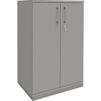 fm Aktenschrank Oldenburg, 4260429766918 lichtgrau 2 Fachböden 80,0 x 44,2 x 113,3 cm von fm