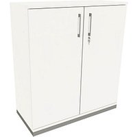 fm Aktenschrank Oldenburg, 4260649680940 weiß 2 Fachböden 100,0 x 44,2 x 113,3 cm von fm