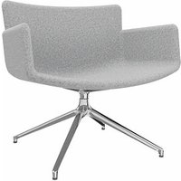 fm Sessel LODUS hellgrau chrom Stoff fm Sessel LODUS hellgrau chrom Stoff von fm