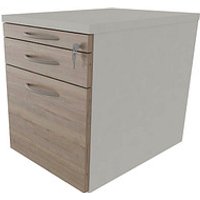 fm Sidney Rollcontainer eiche natur 3 Auszüge 43,4 x 60,0 x 54,0 cm von fm