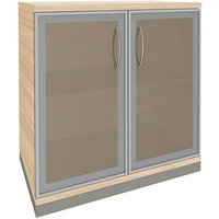 fm Aktenschrank Sidney, 4260267328798 akazie, Acrylglas satiniert 1 Fachboden 80,0 x 44,2 x 78,1 cm von fm