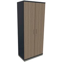 fm Aktenschrank Sidney, 4260429764860 lavagrau, eiche 4 Fachböden 80,0 x 44,2 x 186,9 cm von fm