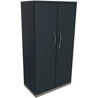 fm Aktenschrank Sidney, 4260429764730 lavagrau 3 Fachböden 80,0 x 44,2 x 151,7 cm von fm