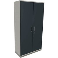 fm Aktenschrank Sidney, 4260429763634 weiß, lavagrau 4 Fachböden 100,0 x 44,2 x 186,9 cm fm Aktenschrank Sidney, 4260429763634 weiß, lavagrau 4 Fachböden 100,0 x 44,2 x 186,9 cm von fm