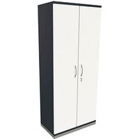 fm Aktenschrank Sidney, 4260429764624 lavagrau, weiß 4 Fachböden 80,0 x 44,2 x 186,9 cm fm Aktenschrank Sidney, 4260429764624 lavagrau, weiß 4 Fachböden 80,0 x 44,2 x 186,9 cm von fm