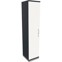 fm Aktenschrank Sidney, 4260429764686 lavagrau, weiß 4 Fachböden 40,0 x 44,2 x 186,9 cm von fm