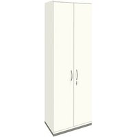 fm Aktenschrank Sidney, 4260672330966 weiß 5 Fachböden 80,0 x 44,2 x 222,1 cm von fm