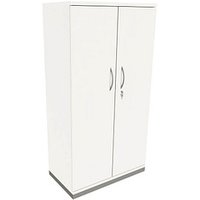 fm Aktenschrank Sidney, 4260429763535 weiß 3 Fachböden 80,0 x 44,2 x 151,7 cm von fm