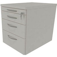 fm Sidney Rollcontainer weiß 4 Auszüge 43,4 x 60,0 x 54,0 cm von fm