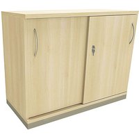 fm Schiebetürenschrank Sidney, 4260267327920 königsahorn 1 Fachboden 100,0 x 44,2 x 78,1 cm von fm