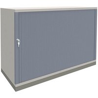 fm fastline Rollladenschrank lichtgrau, silber 1 Fachboden 120,0 x 44,2 x 78,1 cm von fm