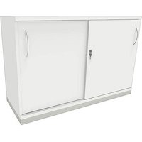 fm Schiebetürenschrank fastline, 4260672331192 weiß 1 Fachboden 120,0 x 44,2 x 78,1 cm von fm