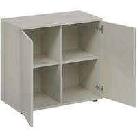 fm Aktenschrank home office, 4260672335398 lichtgrau 1 Fachboden 80,0 x 40,0 x 73,4 cm von fm