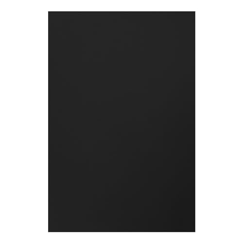 Folia Bastelpapier, 130g/m², Schwarz, 50 x 70 cm, 1 Stück von folia