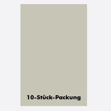 Tonkarton 50x70cm 220g silber 10er Pack von folia