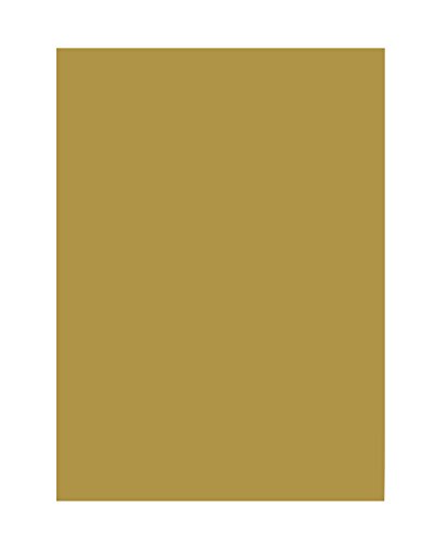 folia 6365 - Tonpapier gold matt, DIN A3, 130 g/qm, 50 Blatt - zum Basteln und kreativen Gestalten von Karten, Fensterbildern und für Scrapbooking folia 6365 - Tonpapier gold matt, DIN A3, 130 g/qm, 50 Blatt - zum Basteln und kreativen Gestalten von Karten, Fensterbildern und für Scrapbooking von folia