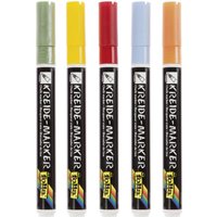 folia Pastel Dreams Kreidemarker 1.0 - 2.0 mm Mehrfarbig von folia