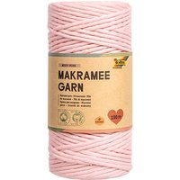 folia Makramee Garn altrosa Misty rose von folia