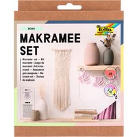 folia Makramee-Set natur, rosé von folia