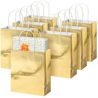 folia Papiertüten GOLD M gold glänzend 7 St. folia Papiertüten GOLD M gold glänzend 7 St. von folia