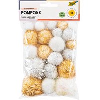 folia Pompons mehrfarbig Glitter X-Mas Ø 1,0-4,0 cm folia Pompons mehrfarbig Glitter X-Mas Ø 1,0-4,0 cm von folia