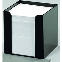 folia Zettelbox schwarz inkl. 700 Notizzettel von folia