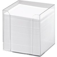 folia Zettelbox transparent - inkl. 700 Notizzettel von folia