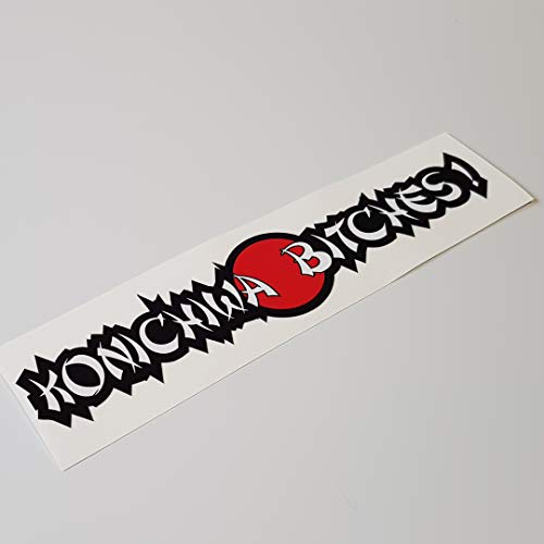 Folien-Zentrum - 2x Konichiwa Bitches 17,5 x 3,5 cm - hochwertiger Aufkleber Auto Tuning - OEM JDM Autosticker - Lustige Sticker Decal für Car - Japan Stickerbomb - Autoaufkleber - Made in Germany (2) von folien-zentrum