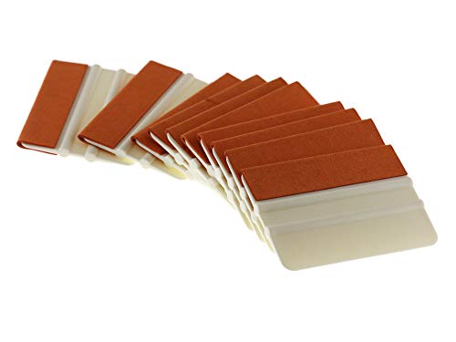 10x Soft Rakel mit Wildleder Filz für Folierung - Squeegee with Suede A46S von folimac