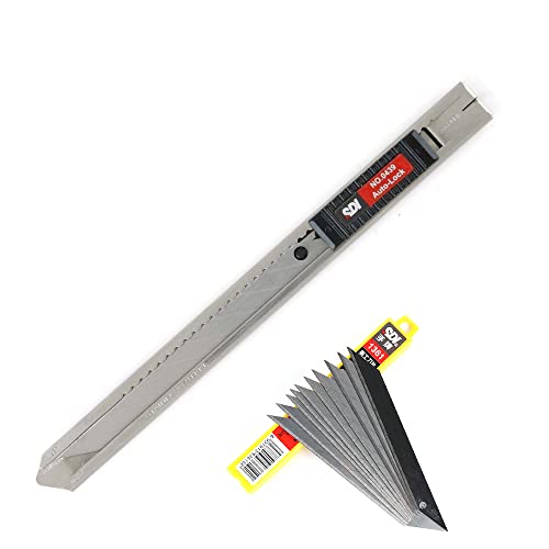SDI Ingenuity Precision Utility Cutter 9mm 30 Degree 0443C / Auto Lock 30° Grad inkl 10x Ersatzklinge SDI Ingenuity Precision Utility Cutter 9mm 30 Degree 0443C / Auto Lock 30° Grad inkl 10x Ersatzklinge von folimac