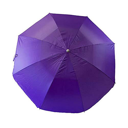 fondosub Sonnenschirm Strandschirm Nylon UV-Schutz 180 cm neigbar lila von fondosub