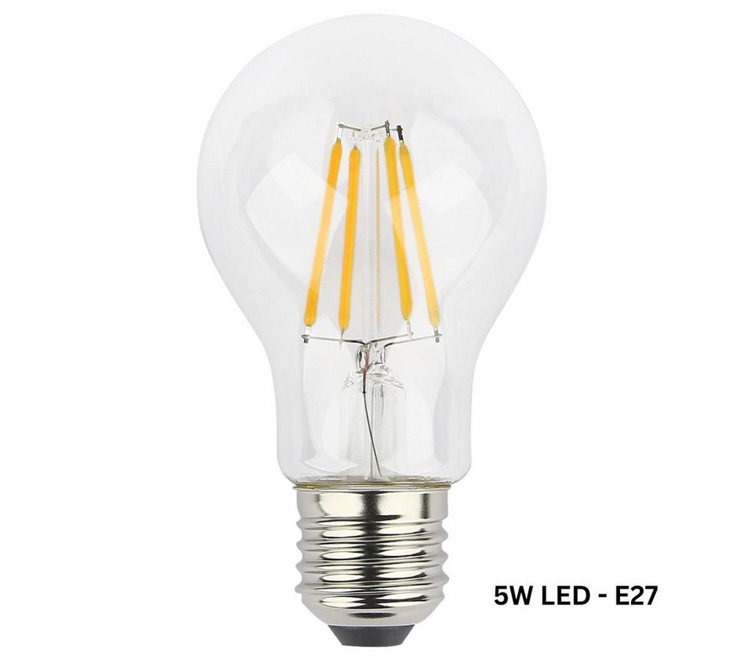 fontastic LED Sockelleuchte WLAN Filament-LED-Lampe, LED wechselbar, W2700K Warm White von fontastic