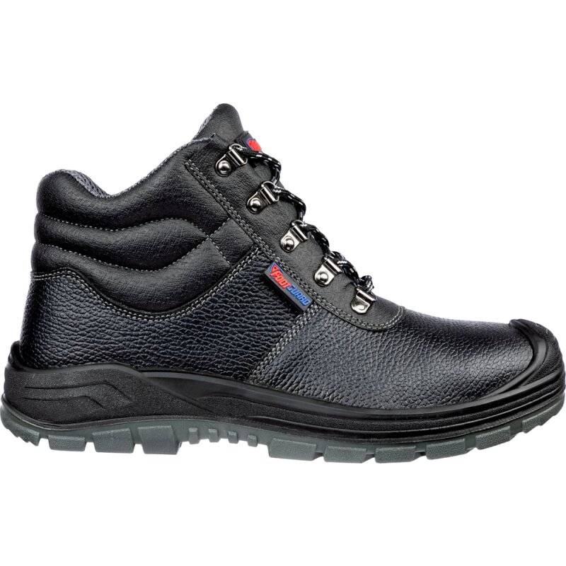 footguard SOLID MID robuster hoher Sicherheitsschuhe S3 schwarz Gr. 41 von footguard
