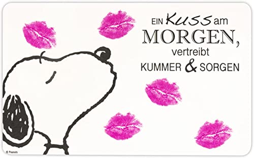 Snoopy Frühstücksbrettchen Schneidebrett Ein Kuss am Morgen vertreibt Kummer & Sorgen ! Frühstücksbrett Schneidebrett Snoopy Frühstücksbrettchen Schneidebrett Ein Kuss am Morgen vertreibt Kummer & Sorgen ! Frühstücksbrett Schneidebrett von for-collectors-only