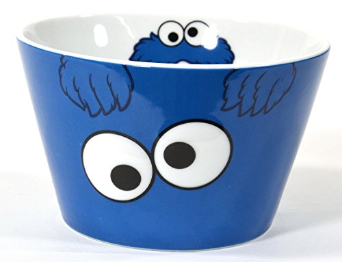 for-collectors-only Sesamstrasse Schüssel Krümelmonster Müslischale Cookie Monster Me Want Cookie von for-collectors-only