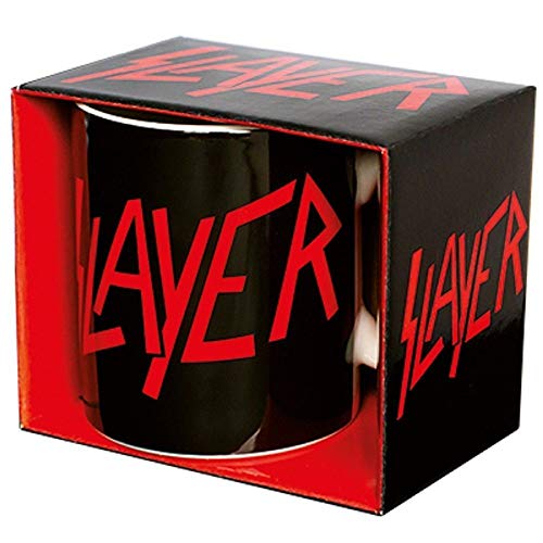 Slayer Tasse Kaffeetasse Logo Metal Becher Trinkbecher Mug von for-collectors-only