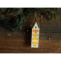Laterne Mit Led - Weihnachtsbaumschmuck Weihnachtsverzierung Holzhauskasten Als Weihnachtsakzent Amsterdamer Mini-Wohnhäuser Laterne Mit Led - Weihnachtsbaumschmuck Weihnachtsverzierung Holzhauskasten Als Weihnachtsakzent Amsterdamer Mini-Wohnhäuser von forCRAFT