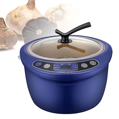 6l schwarze Knoblauchmaschine, kommerzielle automatische schwarze Knoblauch Fermenter Maschine, Elektrischer Knoblauch Hefe Schrankkoffer, Multifunktionaler Hefe Topf für schwarzen Knoblauch, Joghurt von forestalk