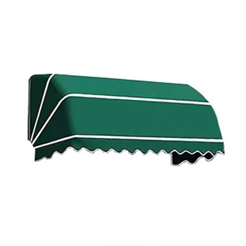 Gebogenes Schattennetz, einziehbarer Sonnenschutz, Terrasse, faltbar, wasserdicht, für den Außenbereich, Polyester, Fenster, Tür, Sonnenschutz, Deckdach, Balkon (Größe: 100 x 60 x 60 cm, Farbe: Grün) Gebogenes Schattennetz, einziehbarer Sonnenschutz, Terrasse, faltbar, wasserdicht, für den Außenbereich, Polyester, Fenster, Tür, Sonnenschutz, Deckdach, Balkon (Größe: 100 x 60 x 60 cm, Farbe: Grün) von forestalk