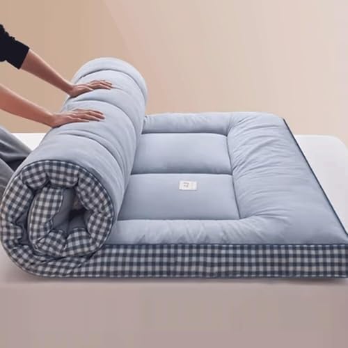 Japanischen Boden Futon Matratze, Roll Up King Size Matratze Bodenbett Tatami Faltbare Weichdruck Reduzierende Atmungsaktive Doppel Futon Matratze Student Dormitory Home Matratze(Größe:180cm*200cm Japanischen Boden Futon Matratze, Roll Up King Size Matratze Bodenbett Tatami Faltbare Weichdruck Reduzierende Atmungsaktive Doppel Futon Matratze Student Dormitory Home Matratze(Größe:180cm*200cm von forestalk