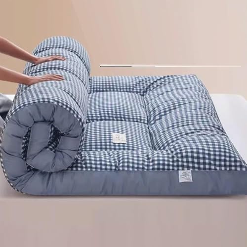 Japanischen Boden Futon Matratze, Roll Up King Size Matratze Bodenbett Tatami Faltbare Weiche Druck Reduzierende Atmungsaktive Doppel Futon Matratze Student Dormitory Home Matratze(Größe:150cm*200cm Japanischen Boden Futon Matratze, Roll Up King Size Matratze Bodenbett Tatami Faltbare Weiche Druck Reduzierende Atmungsaktive Doppel Futon Matratze Student Dormitory Home Matratze(Größe:150cm*200cm von forestalk