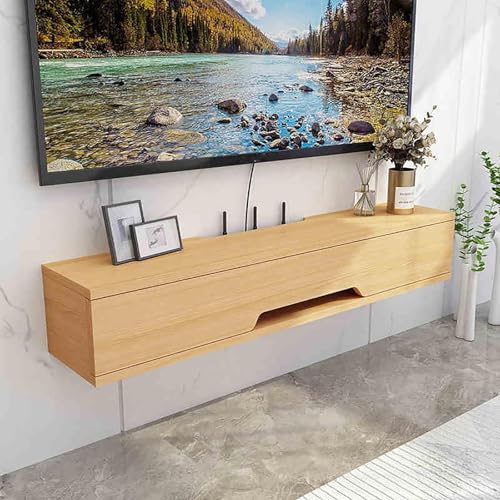 Schwebender TV-Ständer zur Wandmontage, hochglänzend, wandmontiert, moderner schwebender TV-Schrank, Konsolenregal mit oberer Klapptür, Aufbewahrungsschränke, Medienkonsole, F (Größe: 70 x 20 x 18,4 Schwebender TV-Ständer zur Wandmontage, hochglänzend, wandmontiert, moderner schwebender TV-Schrank, Konsolenregal mit oberer Klapptür, Aufbewahrungsschränke, Medienkonsole, F (Größe: 70 x 20 x 18,4 von forestalk