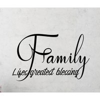 Vinyl Wand Spruch Home Decor, 22 Matte Farben Und 3 Größen von foreverskystudio