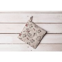 Leinen Topfhalter, Graue Hunde Design, Weihnachtsgeschenk, Geschenk Für Frau, Zur Wohnungsweihung, Hundeliebhaber von formaliberum