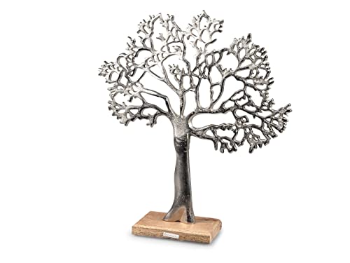 Deko lebensbaum aus Alu Mango Holz zum Stellen Aufsteller 42 cm Tischdeko Dekoration Deko lebensbaum aus Alu Mango Holz zum Stellen Aufsteller 42 cm Tischdeko Dekoration von formano