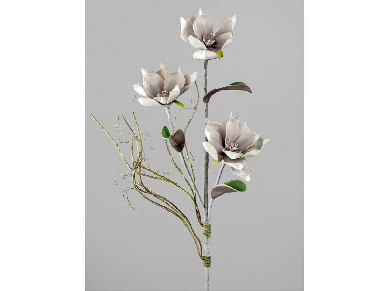 Kunstblume, formano, Höhe 110 cm, Grau B:25cm H:110cm D:10cm Kunststoff von formano